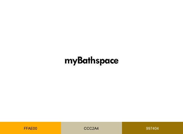 myBathspace brand color palette