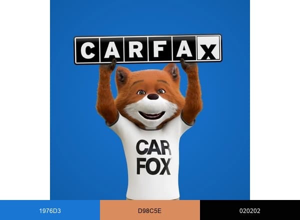 CARFAX brand color palette
