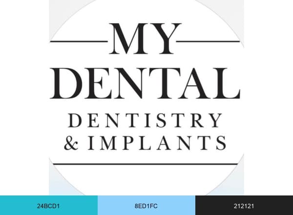 My Dental brand color palette