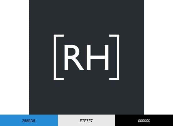 myRHline.com brand color palette