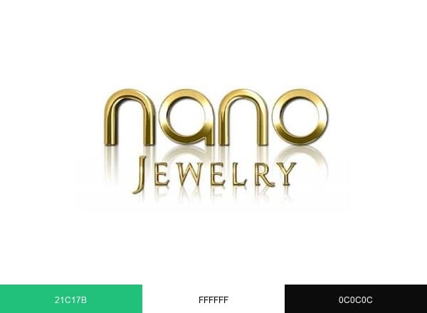 Nano Jewelry brand color palette