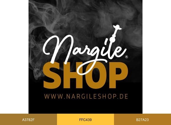 NargileShop brand color palette
