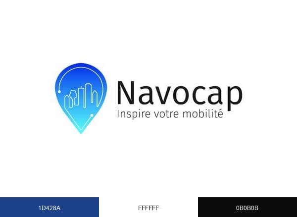 NAVOCAP brand color palette