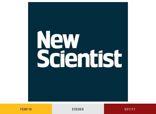 New Scientist brand color palette