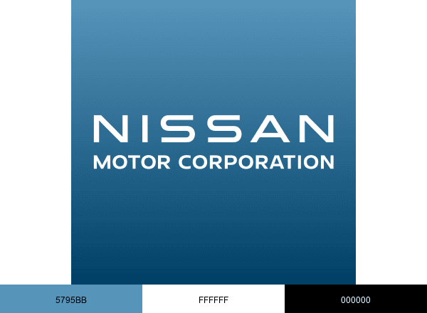 Nissan Motor brand color palette