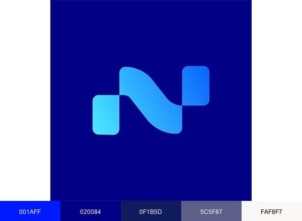 Notable brand color palette
