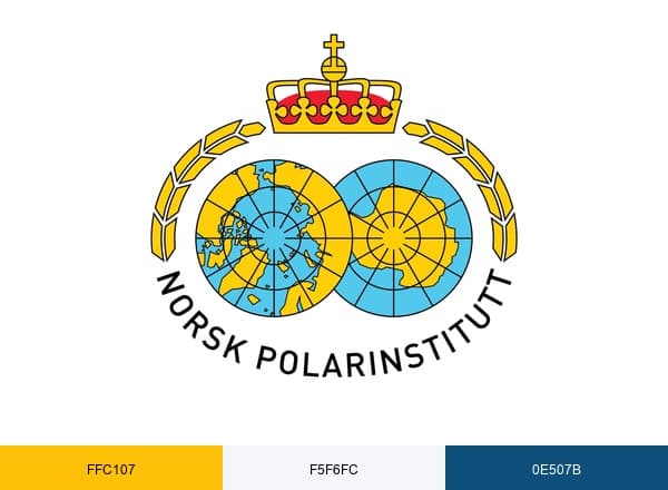 Norsk Polarinstitutt brand color palette