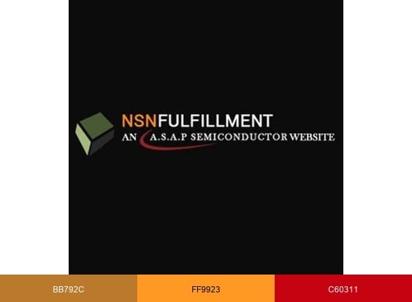 NSN Fulfillment brand color palette