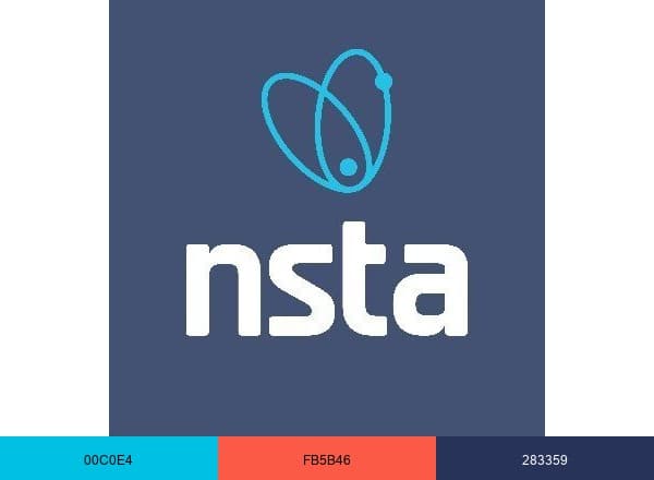 National Science Teaching Association brand color palette