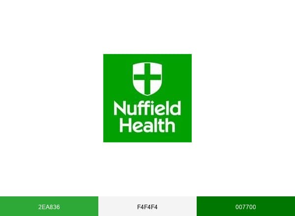 Nuffield Health brand color palette