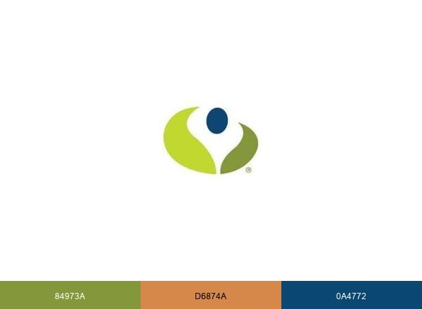 Numerica Credit Union brand color palette