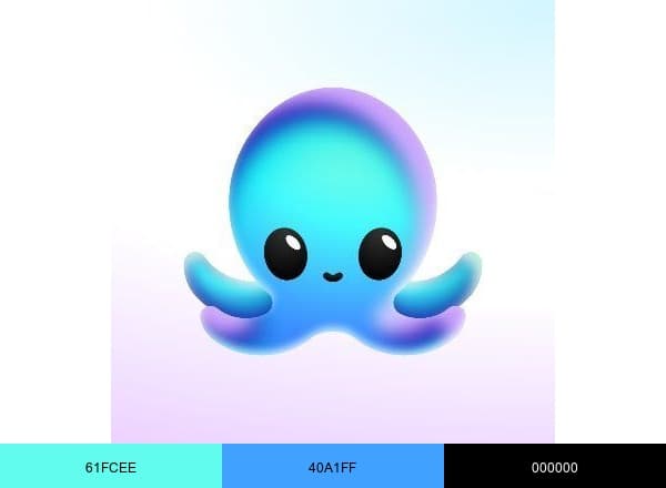 Openvibe brand color palette
