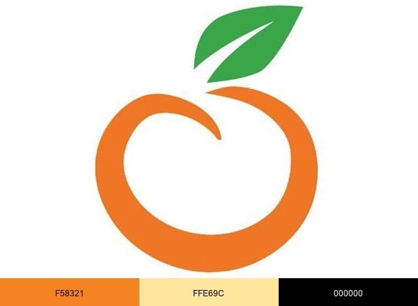 OrangeHRM brand color palette