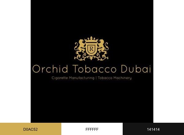 Orchid Tobacco Dubai brand color palette