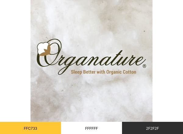 Organature brand color palette