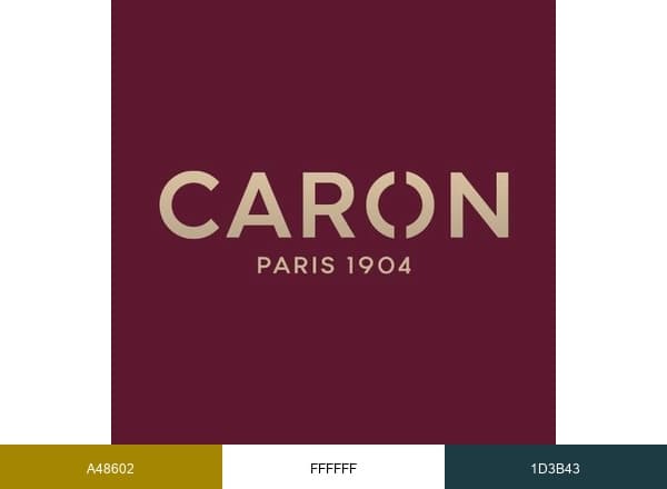 Parfums Caron brand color palette