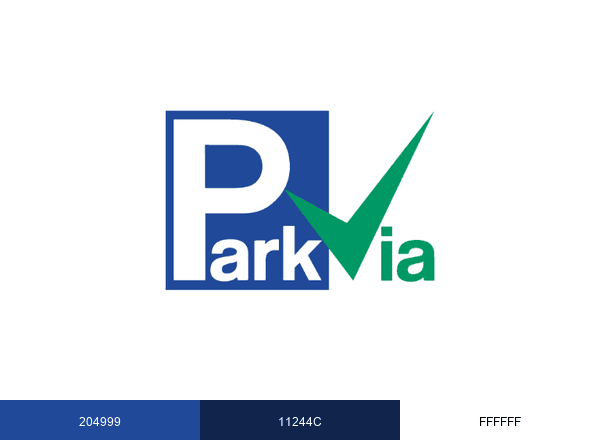 ParkVia brand color palette