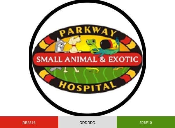Parkway Small Animal brand color palette