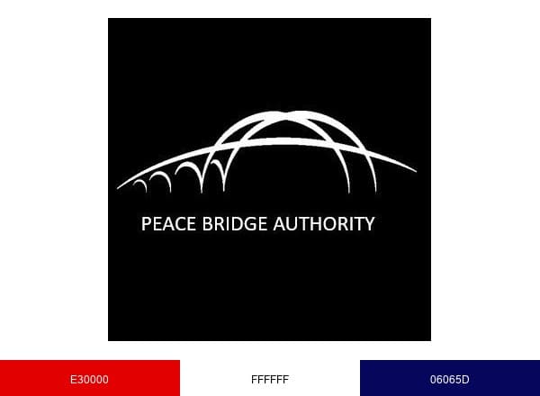 Peace Bridge brand color palette