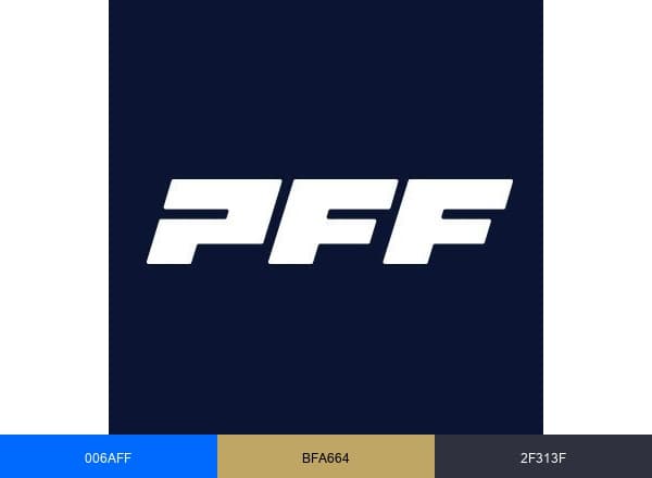 PFF brand color palette