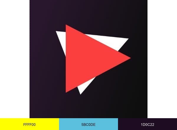 PlayVOD brand color palette