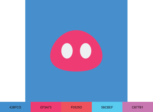 Pocket Money brand color palette