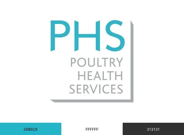 Poultry Health Services brand color palette