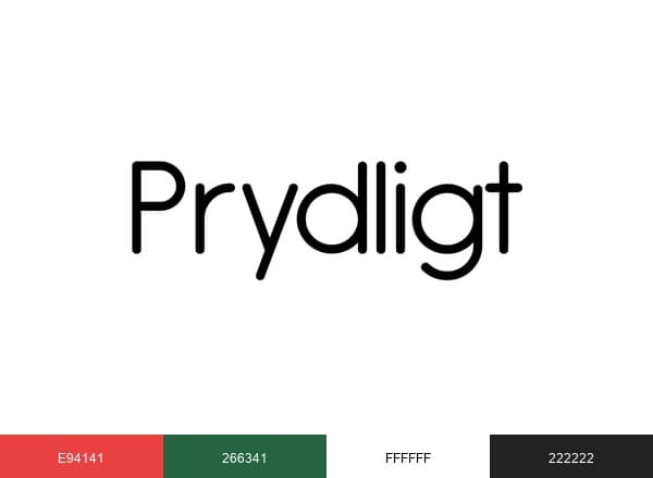 Prydligt brand color palette
