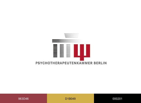Psychotherapeutenkammer Berlin brand color palette