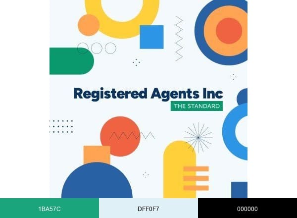 Registered Agents Inc brand color palette