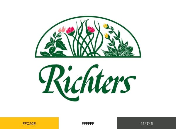 Richters brand color palette