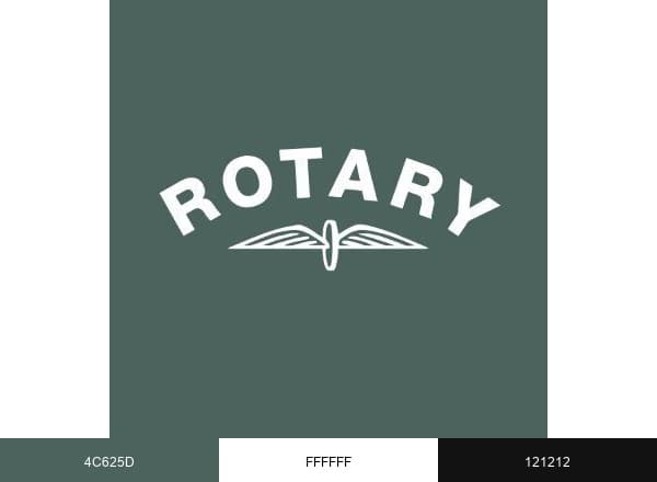 Rotary Watches brand color palette