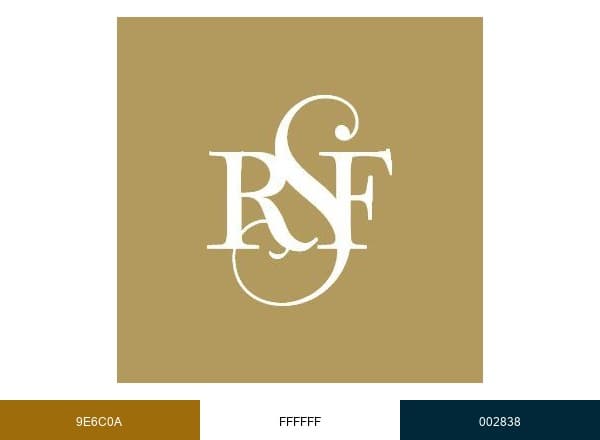 Russell Sage brand color palette