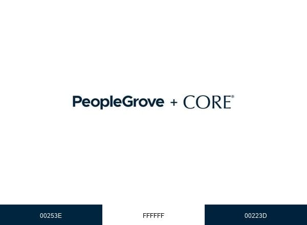 CORE Higher Ed Group brand color palette