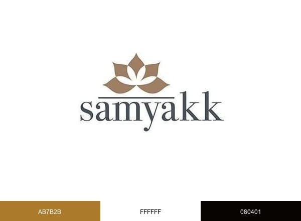 Samyakk Clothing brand color palette