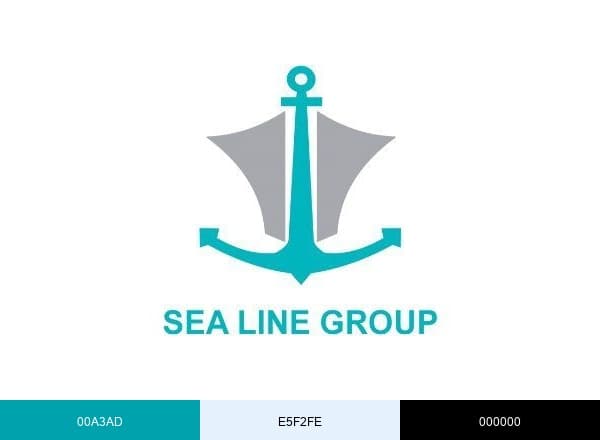 Seajob brand color palette