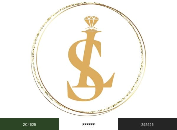 Shralite London brand color palette