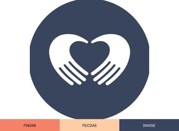Soothe brand color palette