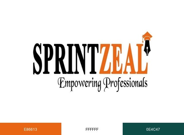 Sprintzeal brand color palette