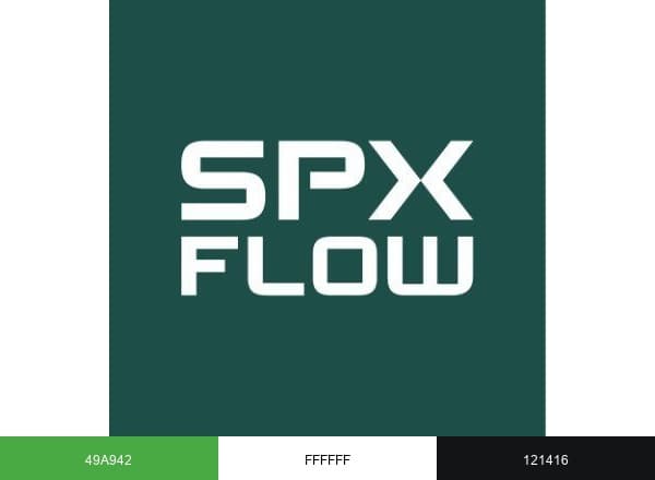 SPX FLOW brand color palette