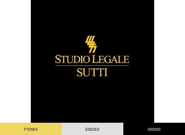 Studio Legale Sutti brand color palette