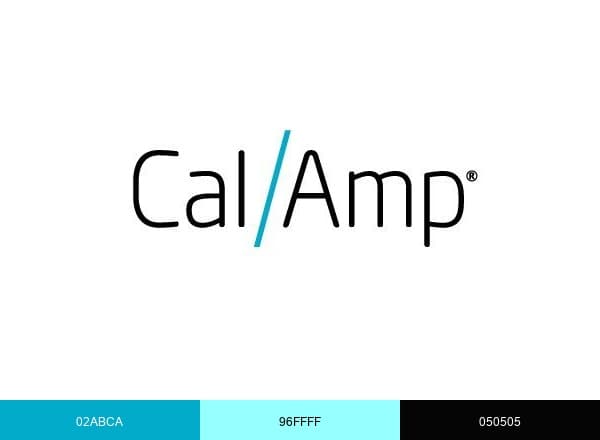 CalAmp brand color palette