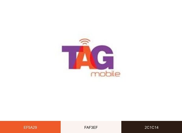 TAG brand color palette