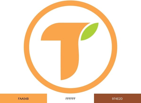 Tangelo Health brand color palette