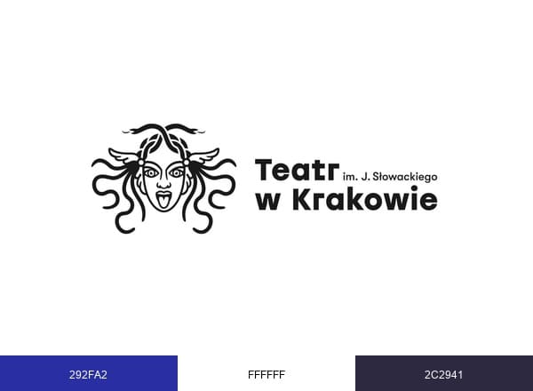 Teatr w Krakowie brand color palette