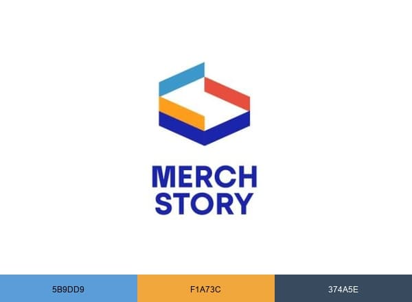 Merch Story brand color palette