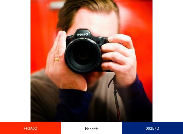 Thomas Hawk brand color palette