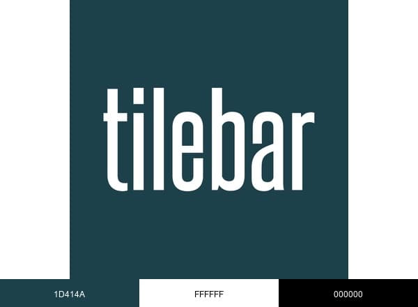 TileBar brand color palette