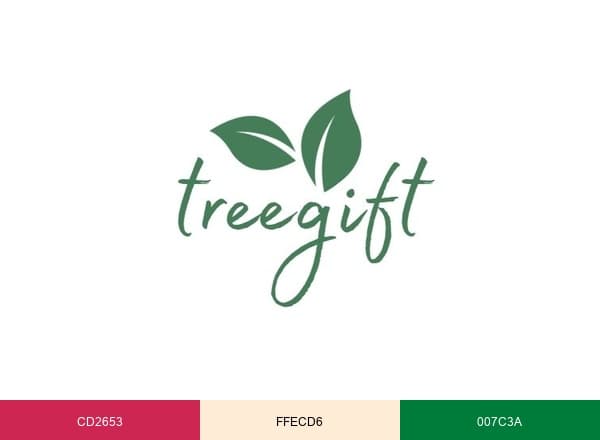 Treegift brand color palette