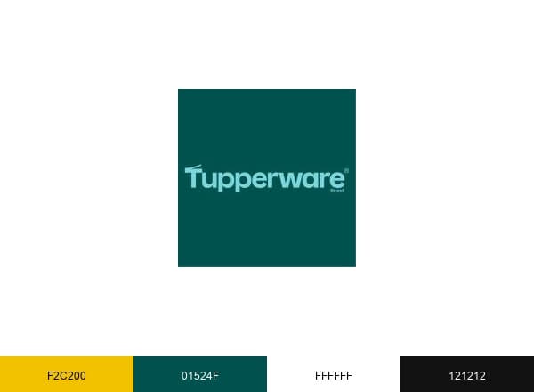 Tupperware brand color palette